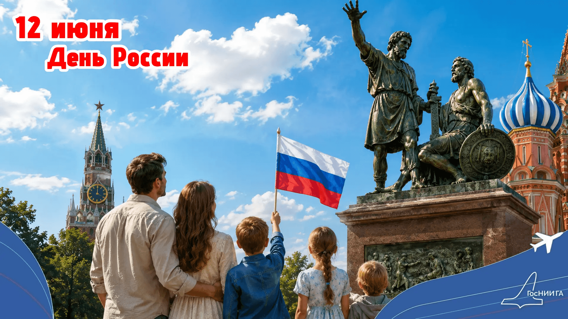 Поздравление с Днем России!